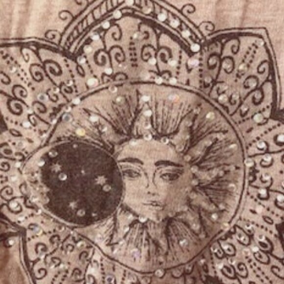 Sun and Moon Muscle Tank Top - Picture 1 of 4